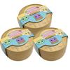 Glittrande Vattendroppe Dumpling Squishy-leksak med Sött Ansikte & Mini Ångkorg, Mjuk TPR Stresslindrande Klämleksak
