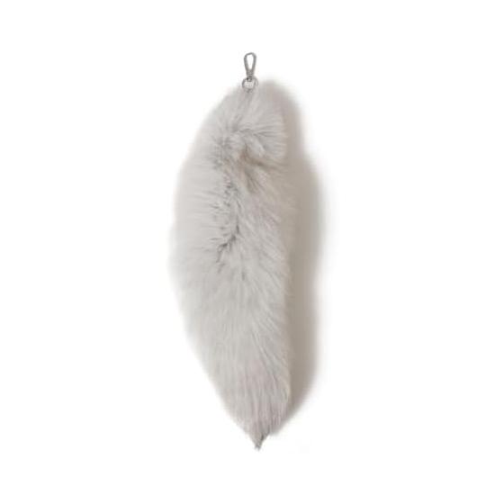 [Wego] BIG Fur Tail Keychain Cute Girly Accessory Gal Gift Present Ladies