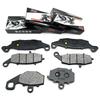 For KAWASAKI ZR750 Z750 2004 2005 2006 Z750S ZR750L 2007 2008 2009 2010 ZR Z 750 Motorcycle Front Rear Brake Disc Pads Kits