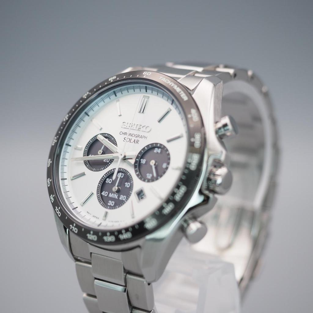 [USED] Extreme SEIKO SBPY165 Seiko Panda Chronograph with complete accessories