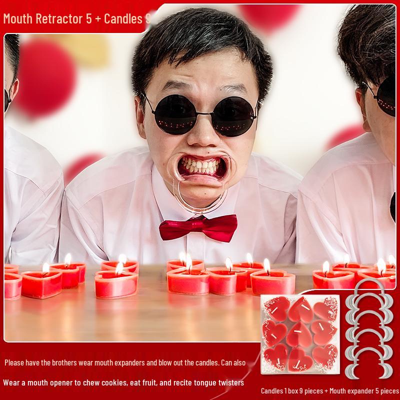 Bridal Prank Props: Groom's Morning Game Cards & Creative Photo Set