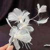 Veil Photography Headband Sweet Wedding Hair Accessories Vintage Bride Headdress  Hair Jewelry