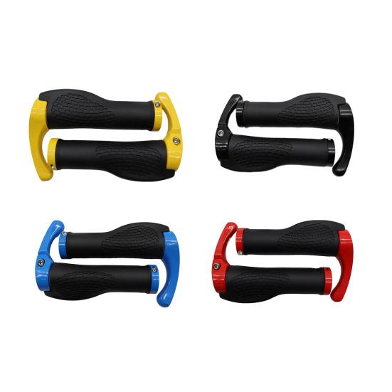 Rubber Handle Grips Anti-skid Shockproof Wear-resistant Handlebar Sleeves Replacement Parts