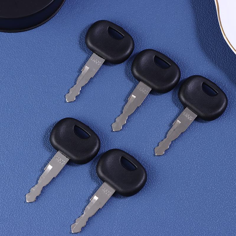 Ignition Switch Lock Keys 5PCS 14603 Replacement for Backhoe Agricultural Heavy Plant Machinery Equipment