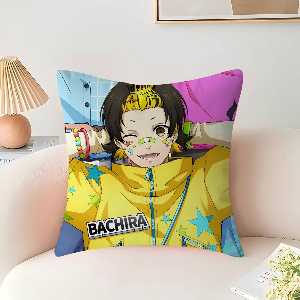 

Бачира М-мегуру Наволочка с рисунком Мягкая плюшевая наволочка для подушки для дома, гостиной, дивана, декора 16x16Inch