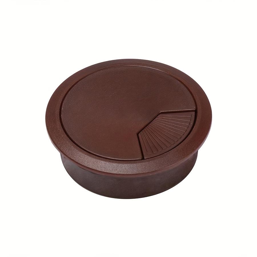 4pcs 60mm Desk Table Plastic Cable Hole Cover PC Computer Desk Round Wire Tidy Grommet Cable Organizer