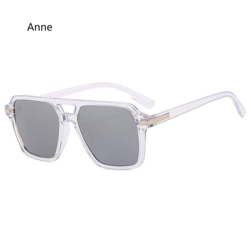 

Leopard Trendy Women Sunglasses Square Chic Decorative Beach Sun Shades for Outdoor Travelling with UV Protection Gafas De Sol