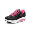 Fashion Women Platform Shoes Breathable Rocking Shoes Non-slip Sports Shoes for Running Fitness Exercise