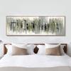 Modern Abstract Gray Green Oil Painting On Canvas Posters and Prints Wall Art Pictures for Living Room Cuadros Decor No Frame