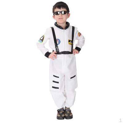 Jungen Astronautenanzug Weltraumfahrer Overall Partykostüm