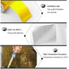 Sporacingrts 2" X 29.5 Feet (9M) Gold Adhesive Heat Shield ReflectiveTape Wrap Roll Compatible With Car Intake Pipe, Engine Bay Etc.
