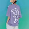 New MLB Boston Red Sox T Shirts Unisex Purple 3ATSB0433-43LDD