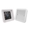 12V/24V Strong Low Noise Wind RV Vent with Fan Side Air Exhaust for Trailer Caravan Camper Automobile Waterproof Outlet