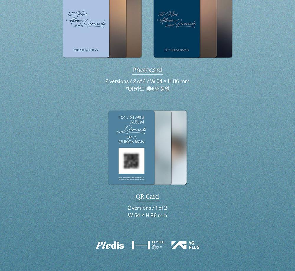 DK X SEUNGKWAN (DXS SEVENTEEN) [SERENADE] 1st MINI ALBUM (Weverse Albums Ver.)