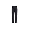 adidas Casual Sports Capsule Series Logo Print Multi-Pocket Cargo Pants Women Bottoms Black HM2906