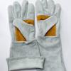 Cowhide Heat Resistant Gloves Durable Thick Leather Gloves Protective Gloves  Welding Work