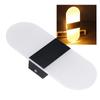 LED Wall Light Acrylic 360 Degrees Up Down 6W Warm Modern Wall Lamp for Hallway Bedroom Restaurant