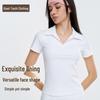 Polo de Tenis de Secado Rápido para Mujer para Deportes al Aire Libre y Yoga
