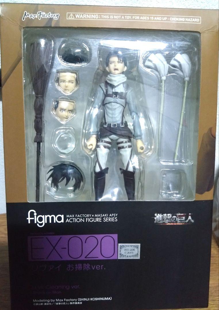 

[Б/У] Атака титанов Леви figma EX-020 Версия уборщика