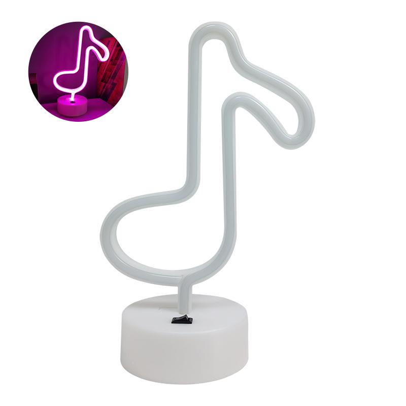 

Примечание J-образные неоновые вывески с основанием, светодиодные фонари, атмосферное освещение для стены, ночник с питанием от USB/батареи для дня рождения, вечеринки