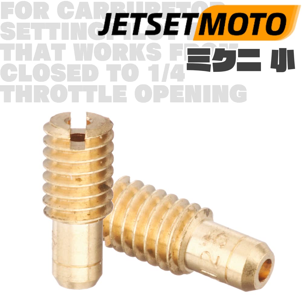 Pilot Jet Jetsetmoto Pilot Jet Set Mikuni/Small (0.37 x 0.2 inches (9.5 mm x