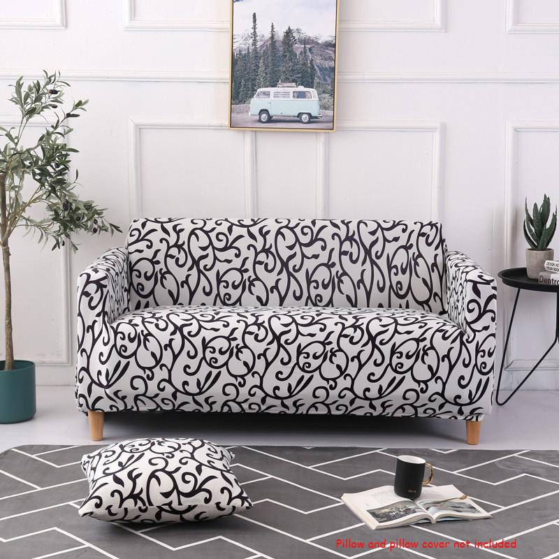 3 1 2 4 Seater Elastic Couch Stretch Sofa Full Cover Slipcover Decor Protector