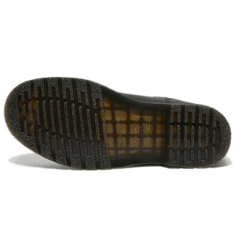 Dr. Martens 2976 Leather Round Toe Slip-On Ankle Chelsea Boots Unisex boots Charcoal-Black 27142001