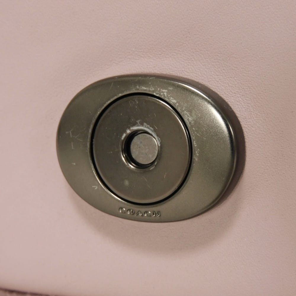 Used 9726 Tabby Pillow 26 6807 7921 C Logo Calfskin Suede 2WAY C Mark Shearling Dusty Rose Women's from Japan AUTHENTIC