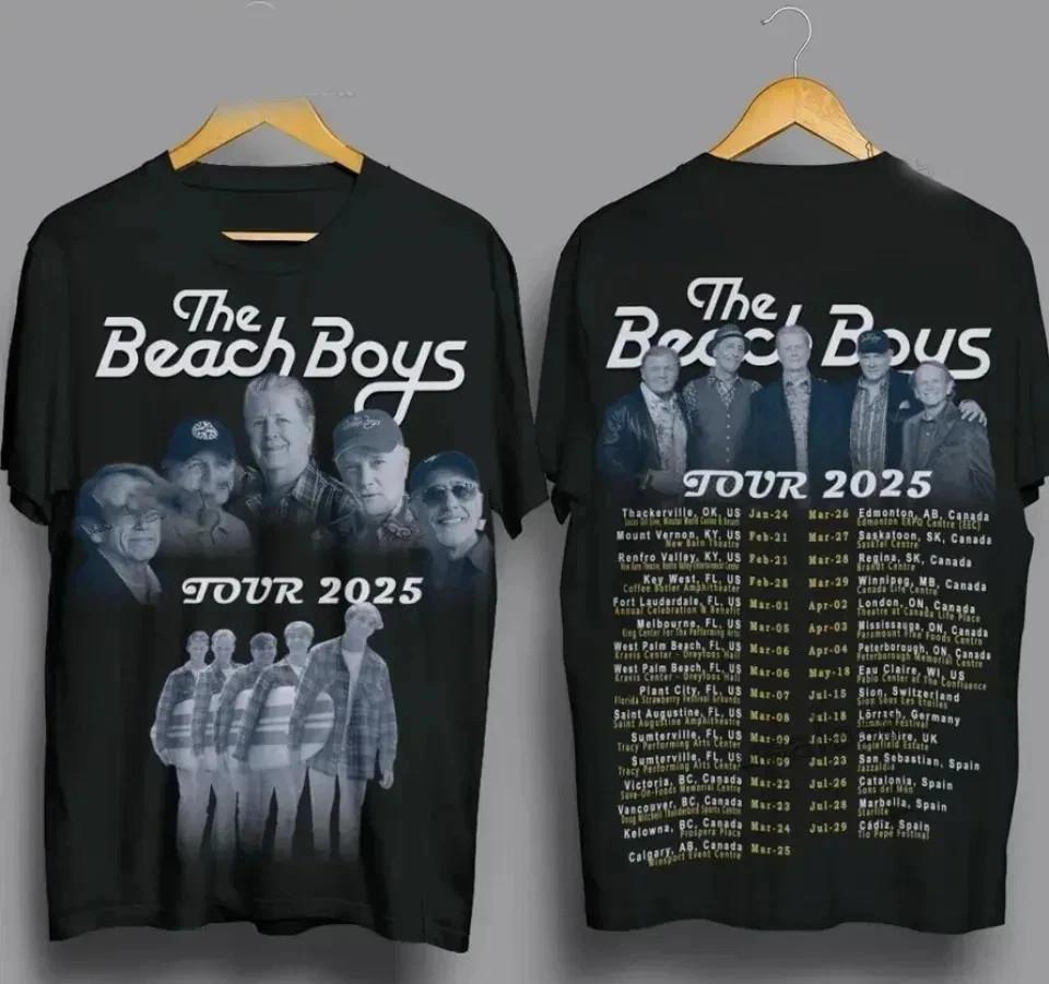 The Beach Boys 2025 Tour Date Unisex Double Sided TShirt Unisex T-Shirt L