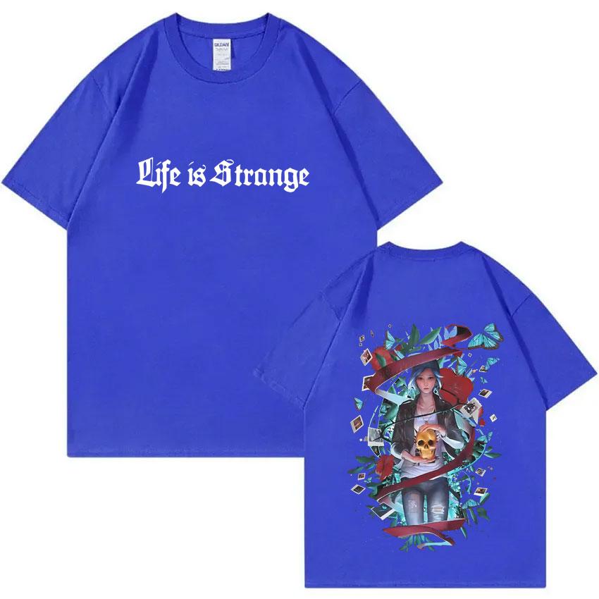 Hot Game Life Is Strange Tshirt Unisex Women Casual Retro Player T Shirts Unisex Women Fashion Vintage Oversized Short Sleeve Tshirt