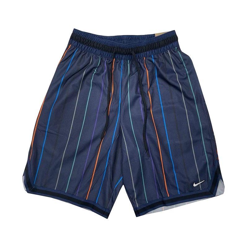 Nike Dri-Fit Basketball Training Quick-Dry Breathable Casual Shorts Men Shorts Navy-Blue DX0254-410 L