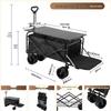 Faltbarer Outdoor-Camping-Utility-Wagen