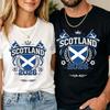 Schottland Fan T-Shirt 2026 Fußball Party Zubehör Fußballfans Geschenk Shirt Schottland Patriot