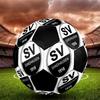 1PC SV Sandhausen Size 5 Soccer Ball PrahaIndoor Soccer Ball Colorful All Ages Machine Stitched PVC Competition Ready Durable High-Bounce