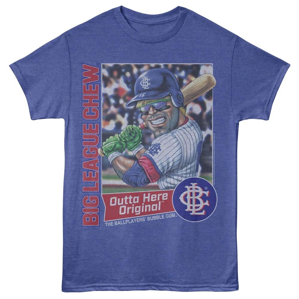 Big League Chew Bubble Gum Batter Up Outta Here Original Men s T shirt S