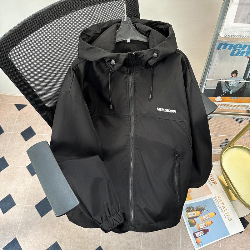 

Американская повседневная куртка с капюшоном мужская и женская весна и лето 2025 новая ретро рабочая модная толстовка красивый 3XL чёрный