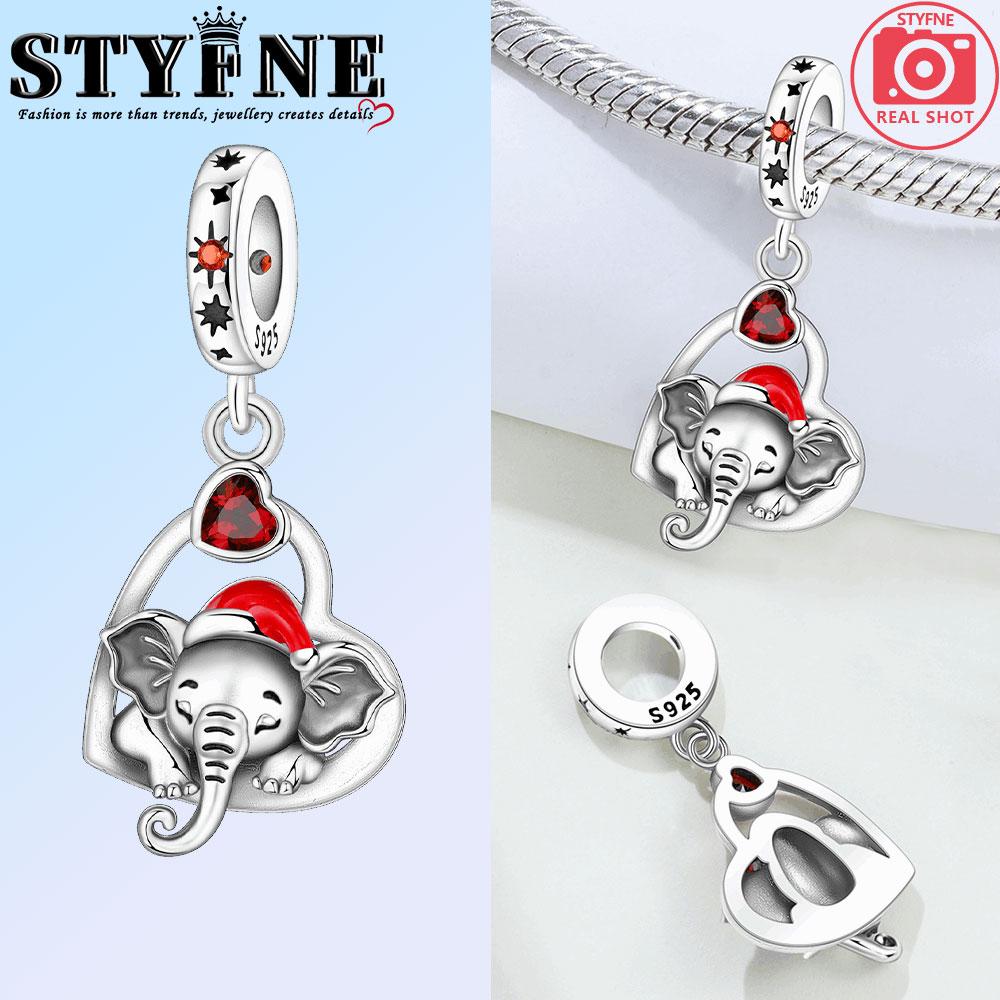 

Original Copper Charms Beads Easter Egg Basket Christmas Socks Kitten Pendant Fit Bracelet Charm Women Jewelry Gift