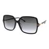 GUCCI Corner Webbing Classic Versatile Vintage Style Edition Square Sunglasses Women's Model