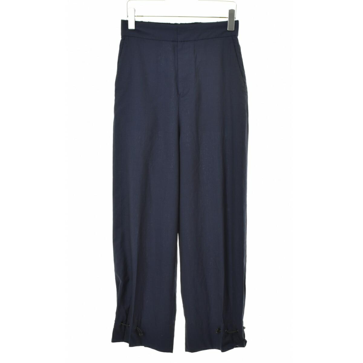 [Used] VERMEIL par iena / Vermeil par iena draw cord wool pants [cacgaccd-l]