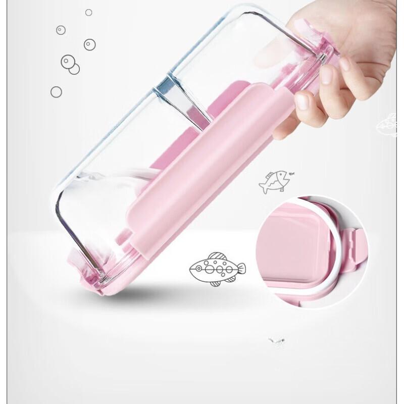 ZISIZ Microwave-Safe Glass Food Container Set