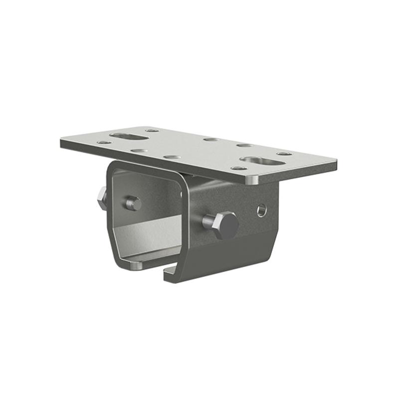 Ceiling Mounting for a 60x132mm Guide Rail for a Galvanized Steel Pipe 10333045