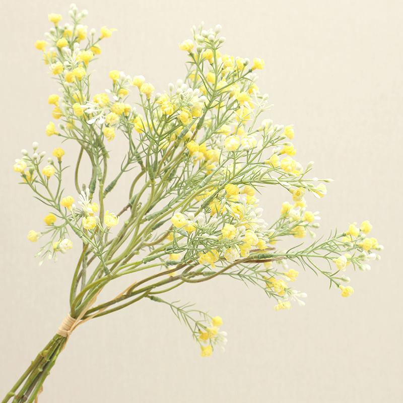 

Букет Хризантема Бутон Полный Звезд Имитация Цветов Букет Домашнее Мягкое Украшение Декор Гостиной Искусственный Цветок Имитация Зеленого Растения 38cm жёлтый