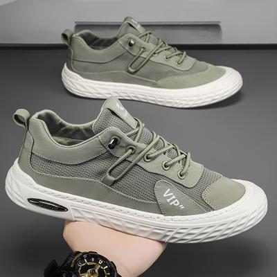 Pantofi vulcanizați pentru bărbați Pantofi clasici din pânză cu profil jos Pantofi casual din pânză respirabilă Pantofi la modă pentru skateboard Șireturi Adidași pentru bărbați