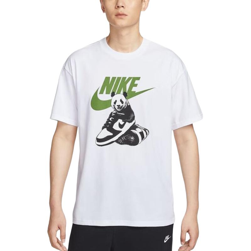 

Nike Спортивная футболка с логотипом, круглым вырезом, приспущенным плечом и коротким рукавом, мужская HQ9245100 XL