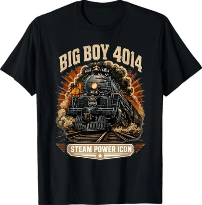Футболка с паровозом Big Boy 4014 S