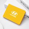 PU Leather Car Ten-card Driver License Cover Car Driving Documents Case Credit Card Holder Fit For Hyundai i20 i30 Tucson Accent HH51
