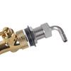 Brass Beer Faucet Adjustable Beer Tap Adjustable Beer Kegs Tap Full Control for Bar Hotel Festivals and Parties