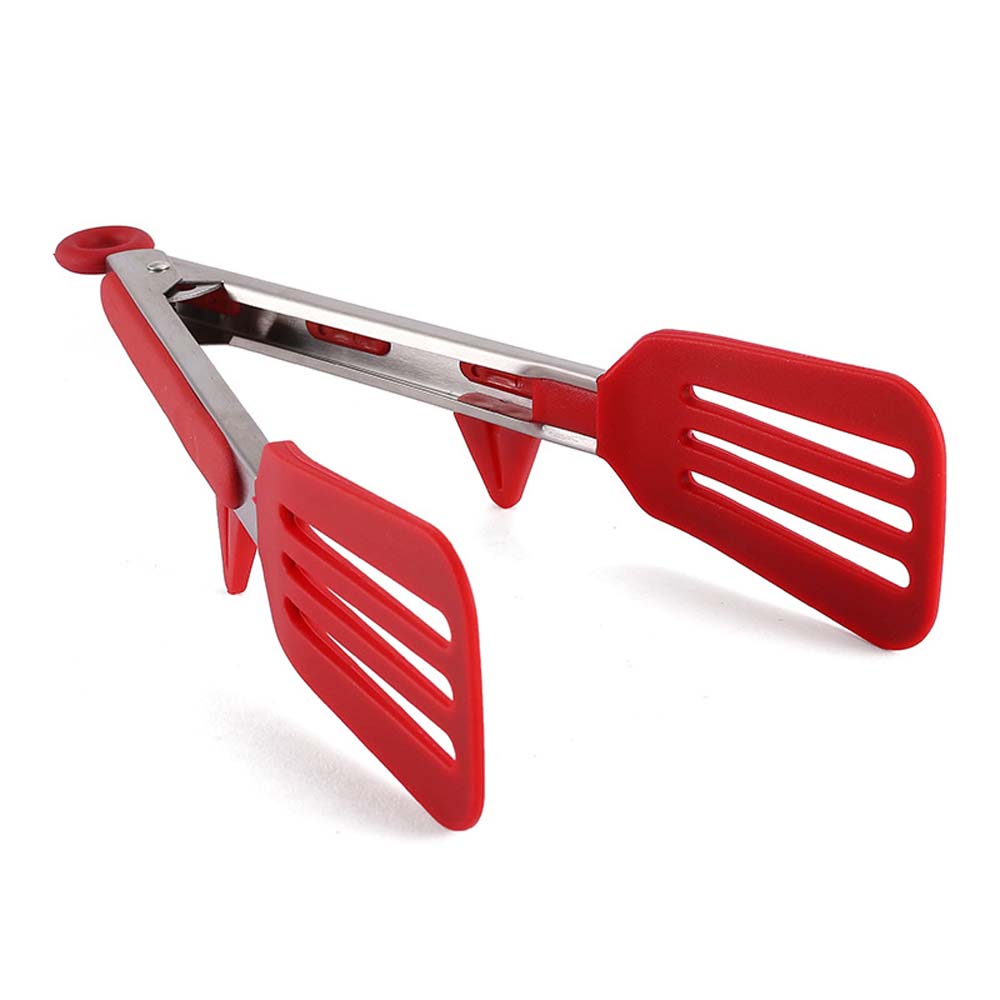 Salad Restaurant Buffet Serving Utensil Kitchen Tongs Bread Clip BBQ Grill Tongs Food Folder