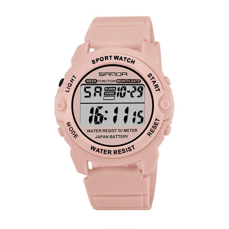 Sanda Unisex Multifunctional Electronic Sport Watch for Students