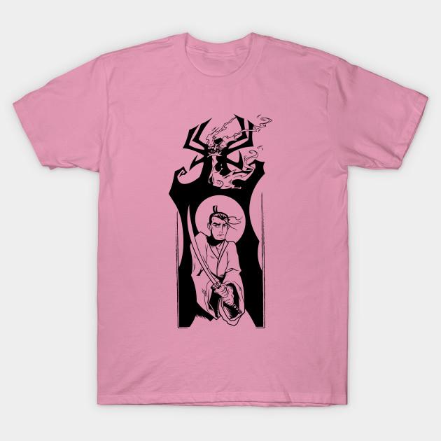 T Shirt Women Samurai Jack Harajuku Print Kawaii Tshirt Summer Short Sleeve Female T-Shirt Top Tee